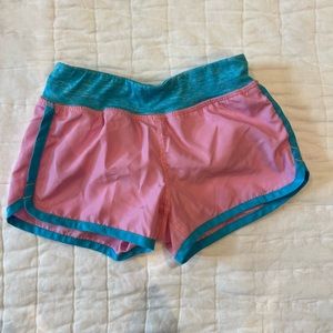 Girls Colorblock Athletic Shorts